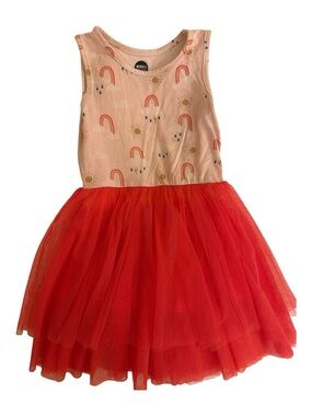 Bird & Bean bamboo tulle dress 18-24 M